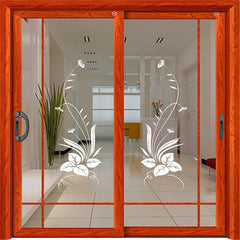 Interior Home Double Main Design Aluminium Hanging Factory Aluminum Glass Door Exterior Sliding Windows on China WDMA