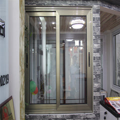 Interior Office Lift And Balcony Windows Manufacturing Aluminum Sliding Window on China WDMA