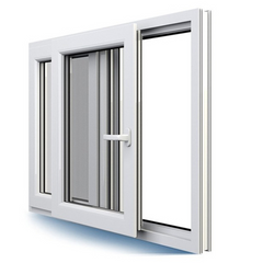 Inward Opening Make Low Cost Pvc sliding window with mosquito net double glazing sliding glass windows on China WDMA
