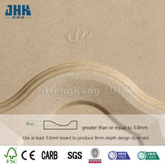 JHK-004 High Quality Hot Design MDF Veneer Door Skin With Okoume Inside Door on China WDMA