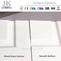 JHK-M06 White Primer MDF Wood Door Skin on China WDMA