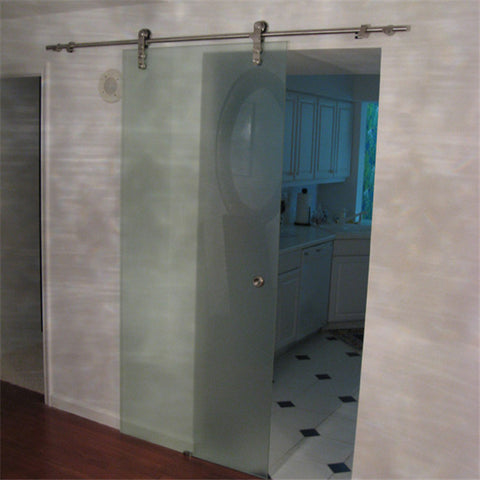 Large double glazed tempered glass floor to ceiling barn doors balcony patio sliding doors on China WDMA