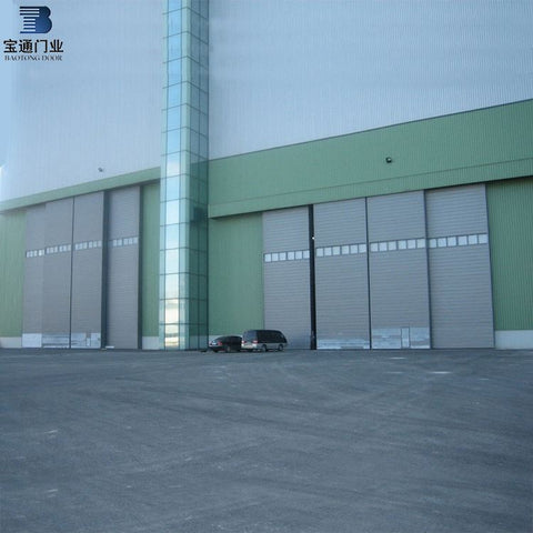 Large size top brand industrial door costs on China WDMA