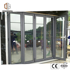 Low price folding glass garage doors cost canada on China WDMA
