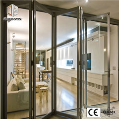 Low price folding glass garage doors cost canada on China WDMA