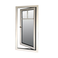 Low price timber stormproof casement windows online the white window products on China WDMA