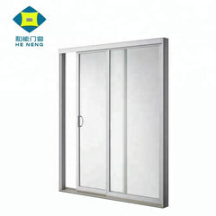 Made In China Double Glazed Aluminium Frame Sliding Glass Window Drawing With Mosquito Screen on China WDMA