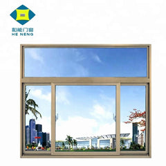 Made In China Double Glazed Aluminium Frame Sliding Glass Window Drawing With Mosquito Screen on China WDMA