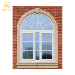 Made in China powder white sliding window frames best price grill design double glazed aluminium arch windows for pakistan on China WDMA