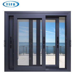 Manual blinds aluminum sliding window on China WDMA