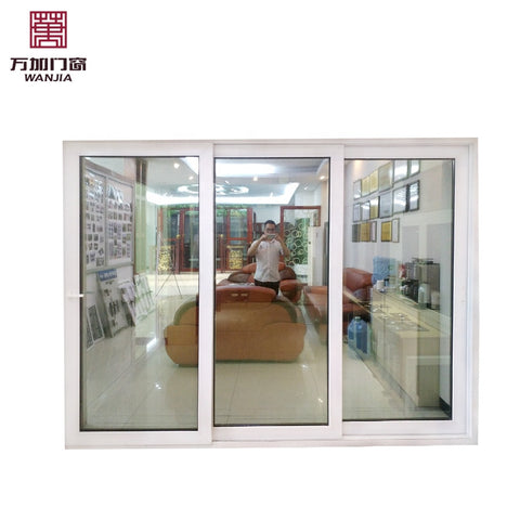 Modern Design 3 Panel Sliding Patio Pvc Door Price on China WDMA