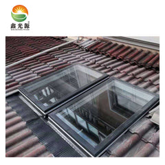 Most popular roof windows skylight for flat roofs with skylight blinds motorized a6 on China WDMA