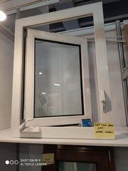 New design UPVC/PVC casement windows outward opening with hand crank opener on China WDMA