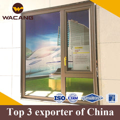 New design luxury aluminum window custom frame on China WDMA