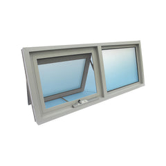 New design picture cheap aluminum double glass awning window for Australia market on China WDMA
