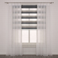 New light adjustment double layer zebra terrace blinds night and day blind for windows on China WDMA