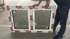 Double glazed aluminum profile windows and door residential aluminum window doors on China WDMA