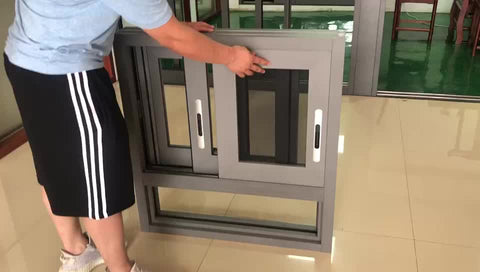 Factory direct supplier modern house aluminium sliding window as2047 double slider manufacturer on China WDMA