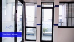 Wood clad aluminum door and window tilt & turn windows aluminum windows on China WDMA