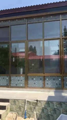 High quality office aluminum frames sliding glass window on China WDMA