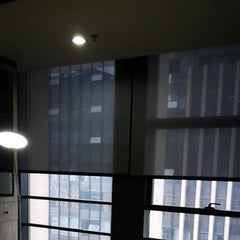 SHINING window double roller sheer shade blackout black blinds on China WDMA
