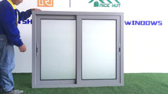 China Sliding aluminium window /Aluminium double glazed window and doors on China WDMA