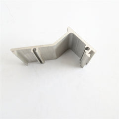 OEM design Aluminum louver clip,Multiple section Aluminum profile for louver installation on China WDMA