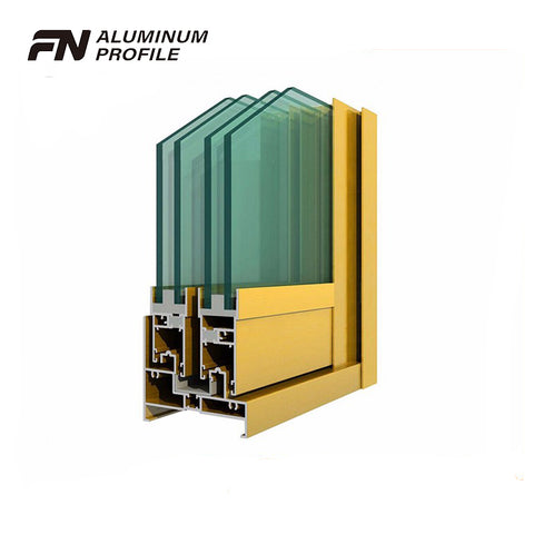 Plant supplying aluminium extrusion profile for sliding glass window frame on China WDMA
