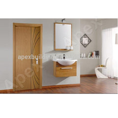 Plastic access door WPC door wood plastic composite door waterproof & moisture proof, bathroom door / kitchen door / room door on China WDMA