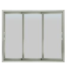 Powder Coated Finished Aluminum Reflective Glass Sliding Windows With Stainless Steel Fly Screen on China WDMA