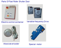 QX High Speed Fast Automatic PVC Folding Roller Shutter Door on China WDMA
