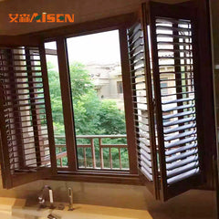 Rectangle Shape Wooden Plantation Shutter for Doors or Windows on China WDMA