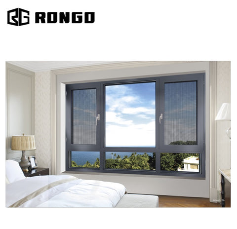 Rongo factory price folding aluminum accordion windows cost on China WDMA