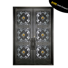 Security screen entrance iron door for home on China WDMA