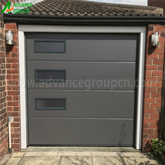 Security standard sectional garage door garage section door with good price on China WDMA