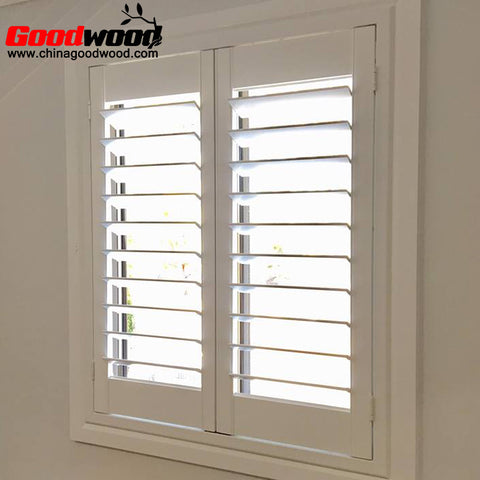 Shaped PVC Ventilate Half Circle Arched Movable Shutter