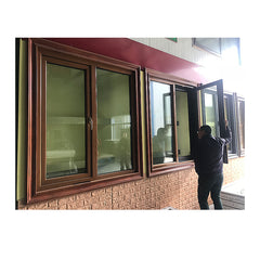 Silver color aluminium windows companies casement window design 2019 china factory price sale on China WDMA