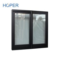 Sliding glass window with mini built in blinds on China WDMA