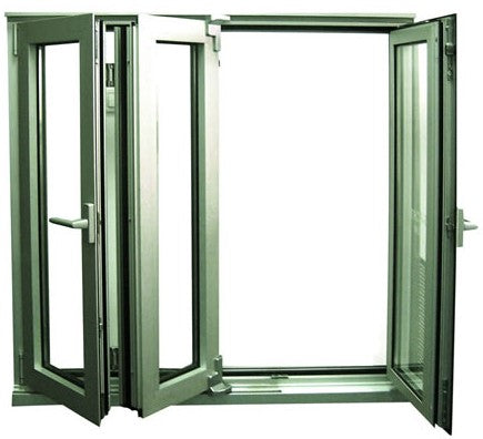 Sound proof Aluminium Folding window with international standard on China WDMA