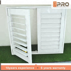 Sun adjustable louver shutter aluminum window louver prices motor plantation shutters from china on China WDMA