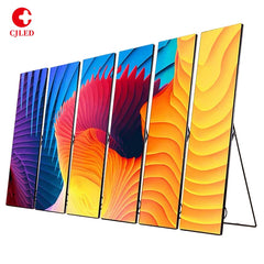 Super thin and light led poster screen Factory direct sale led poster screen for Doorway of enterprise on China WDMA