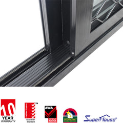 Superhouse Aluminium windows and doors window grills design for sliding windows on China WDMA