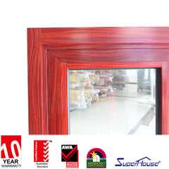 Superhouse high-end design interior or exterior used aluminium glass bifold door on China WDMA