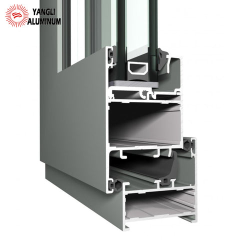 Superior quality aluminium building profile anodized aluminium windows frame on China WDMA