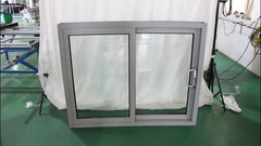 New Design AS2047 Aluminium Frame Sliding Window Double toughened glass window on China WDMA