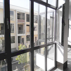 Tempered Glass Aluminum Alloy Casement Window On Sales