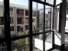 Tempered Glass Aluminum Alloy Casement Window On Sales