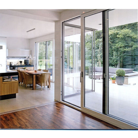 Three-track Aluminum Frame Sliding Door And Window in Doors Panel System For Canada on China WDMA