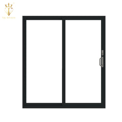 Top Window 3 Panel Sliding Glass Door Floor Guides CE Good Aluminum Profile And Fittings Door on China WDMA