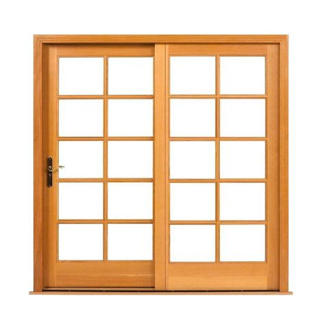 Top Window Aluminum Thermal-break Soundproof Airtight Entry Sliding Door Tempered Glass 2019 Commercial Door Design and Price on China WDMA